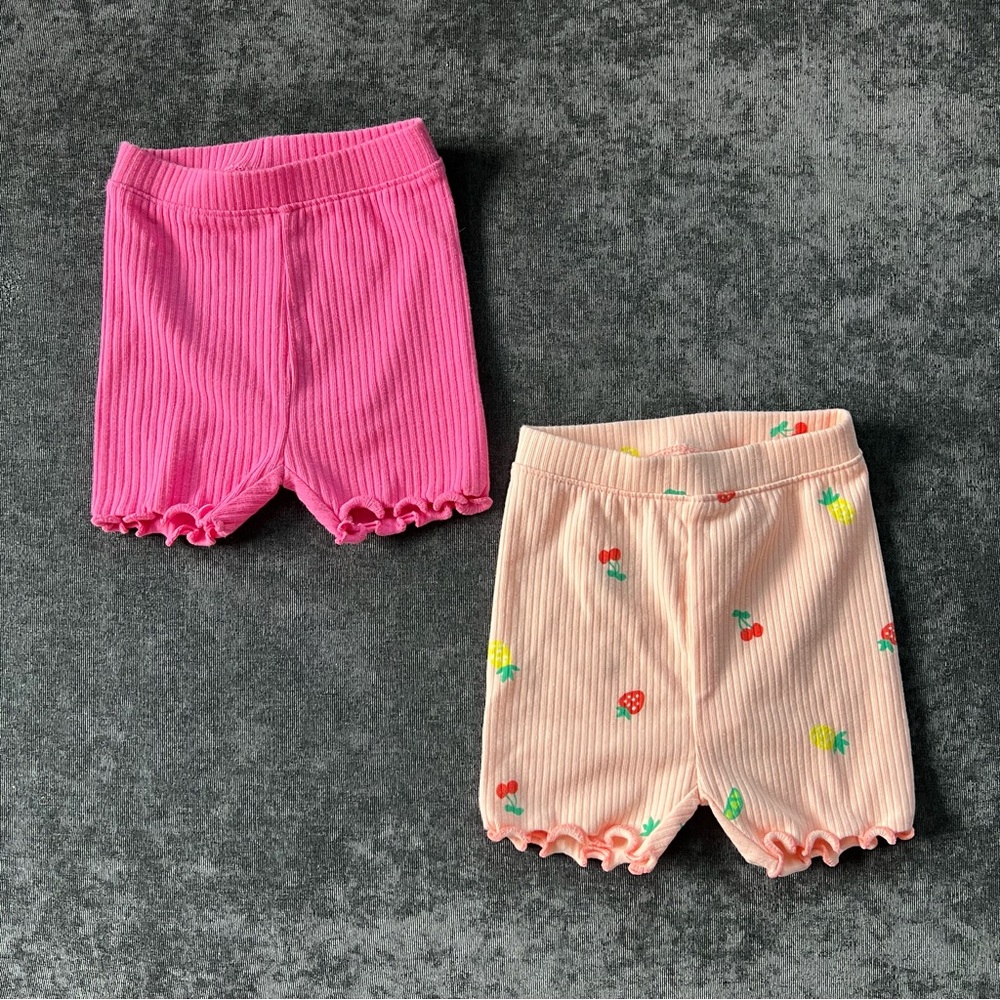 Old Navy Ribbed Shorts Size 12-18 Months